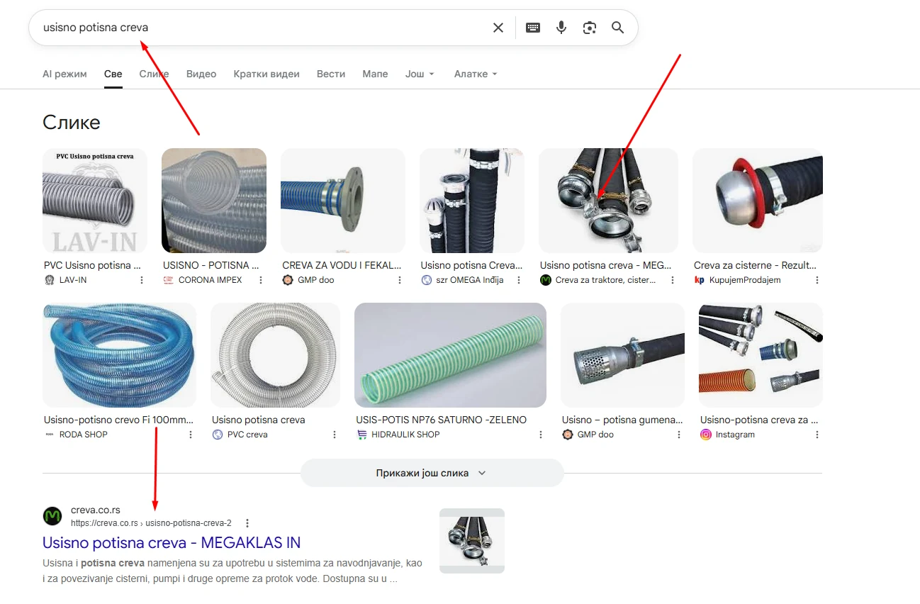 Google rezultat za frazu usisno potisna creva - creva.co.rs